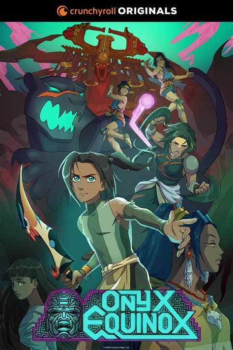 Promotional poster for the animated series Onyx Equinox 