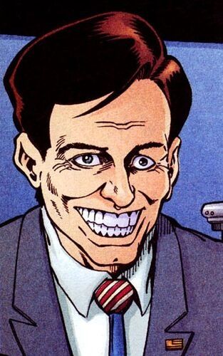 Callahan, the soulless ghoul liberal president from Transmet

ten times as natural a smile as Newsome