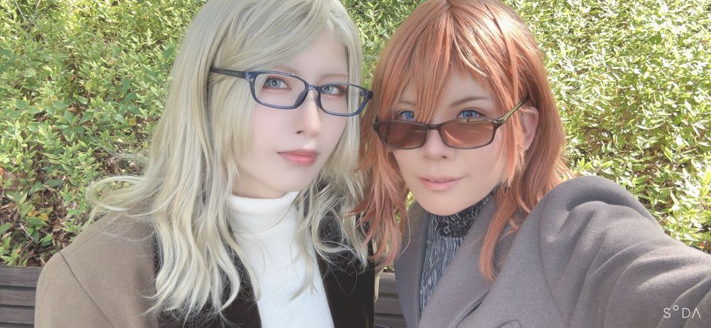 お忍び的なやつ…