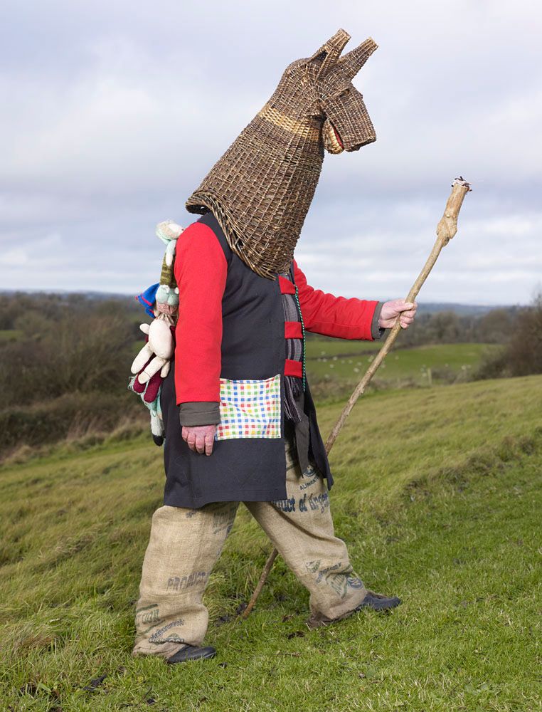 Slick Slack wicker mask. Ireland.