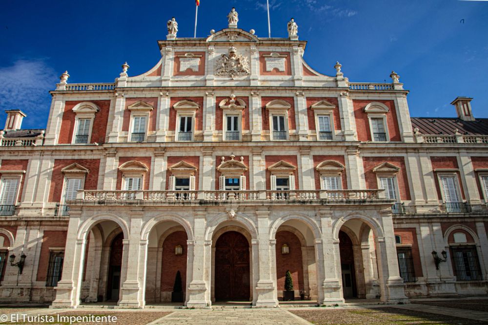 The Royal Palace of Aranjuez, one of the official residences of the Spanish royal family.