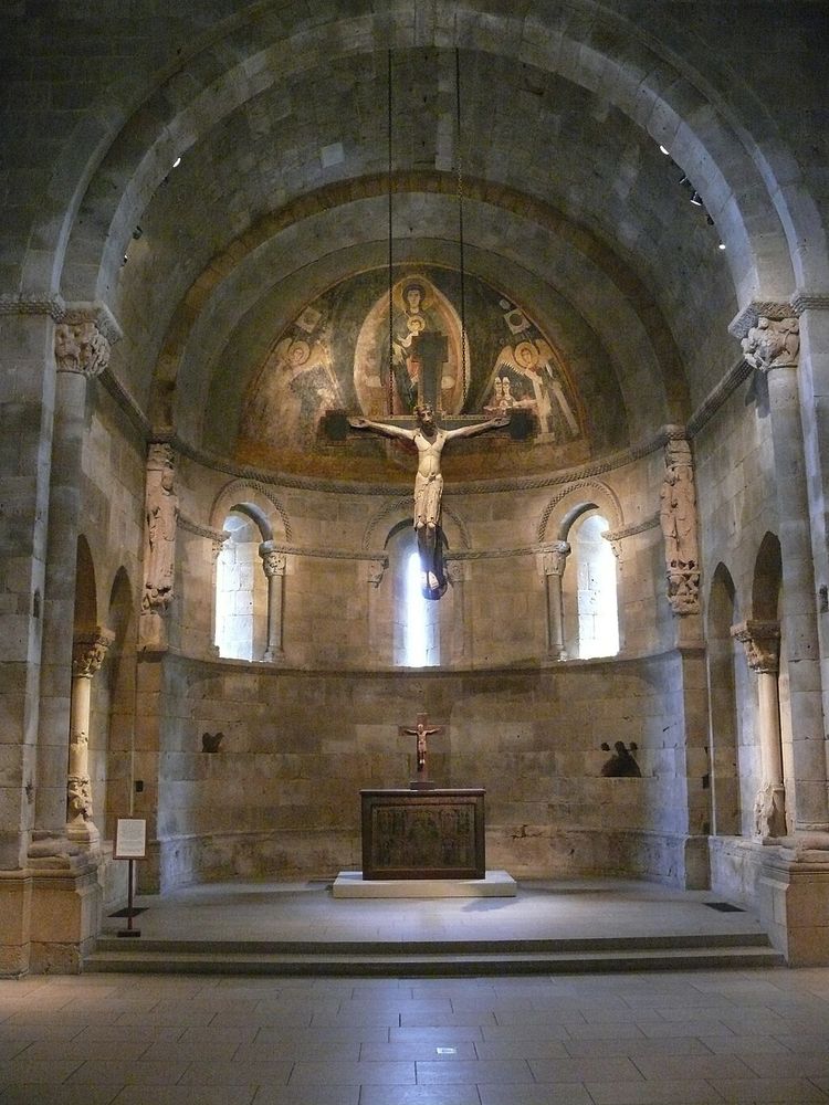 The Met Cloisters (New York), Fuentidueña Apse. Originally part of the San Martín Church at Fuentidueña, Spain. 1175–1200 romanesque.