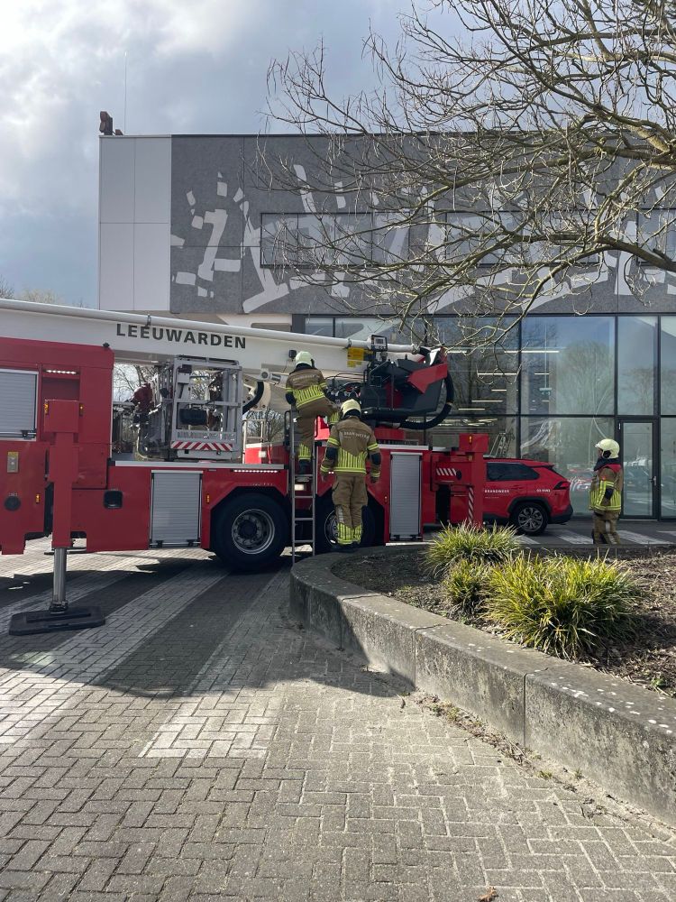 Drehleiter-Ausbildung mit der Brandweer Friesland