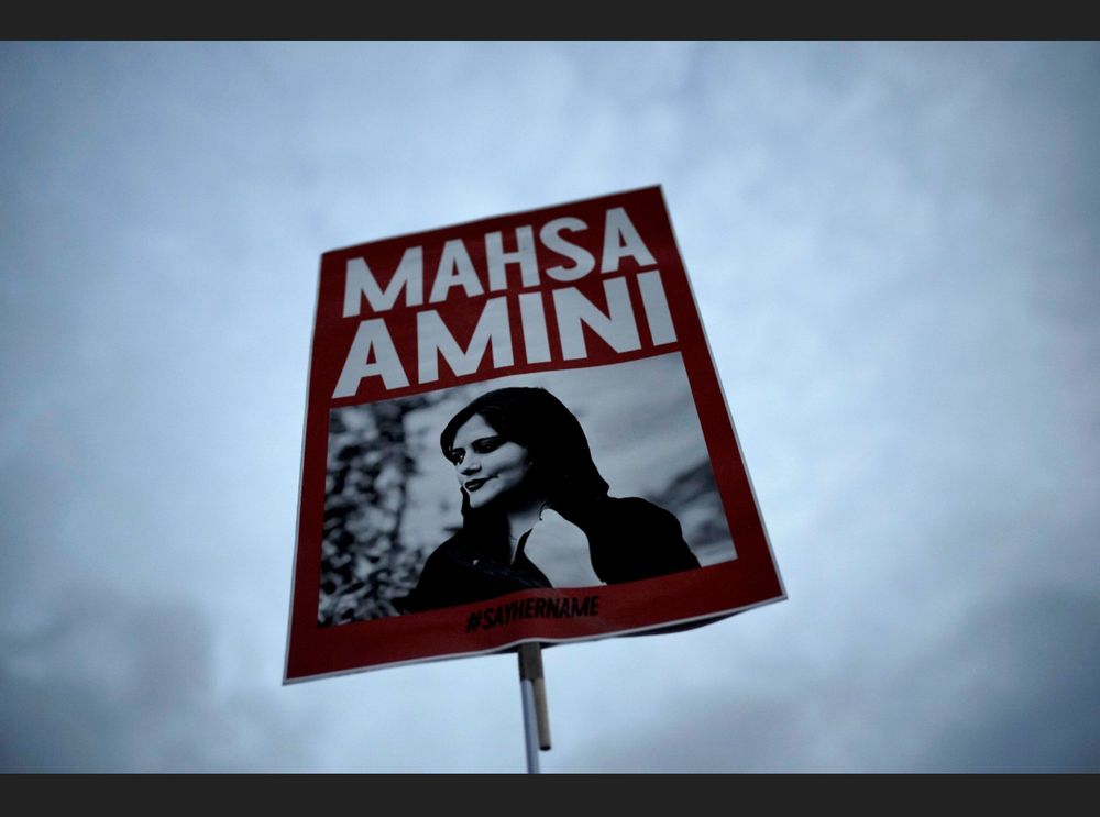 Sign for Mahsa Amini