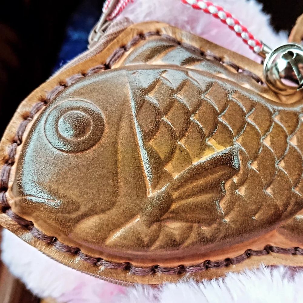 たい焼きポーチです。