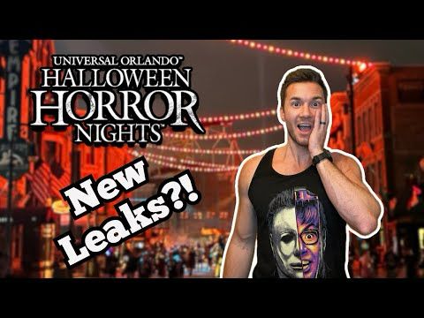 HHN34 SCARE ZONE LEAK?! | Halloween Horror Nights 2024 Rumor Update