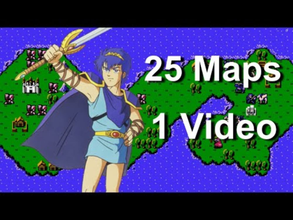 Analyzing Every Map in Fire Emblem 1