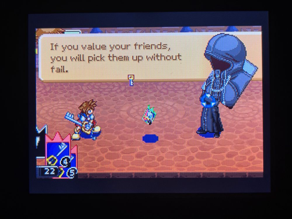 “If you value your friends, you will pick them up without fail.”