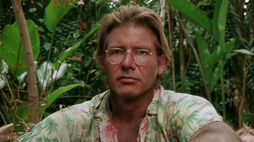 Harrison Ford in THE MOSQUITO COAST.