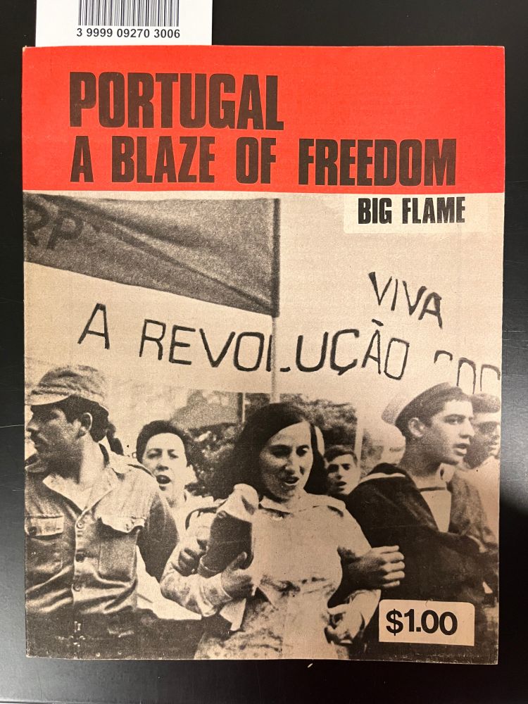 Portgula, a blaze of freedom by the Big Flame Collective. BPL b.2025.87.1