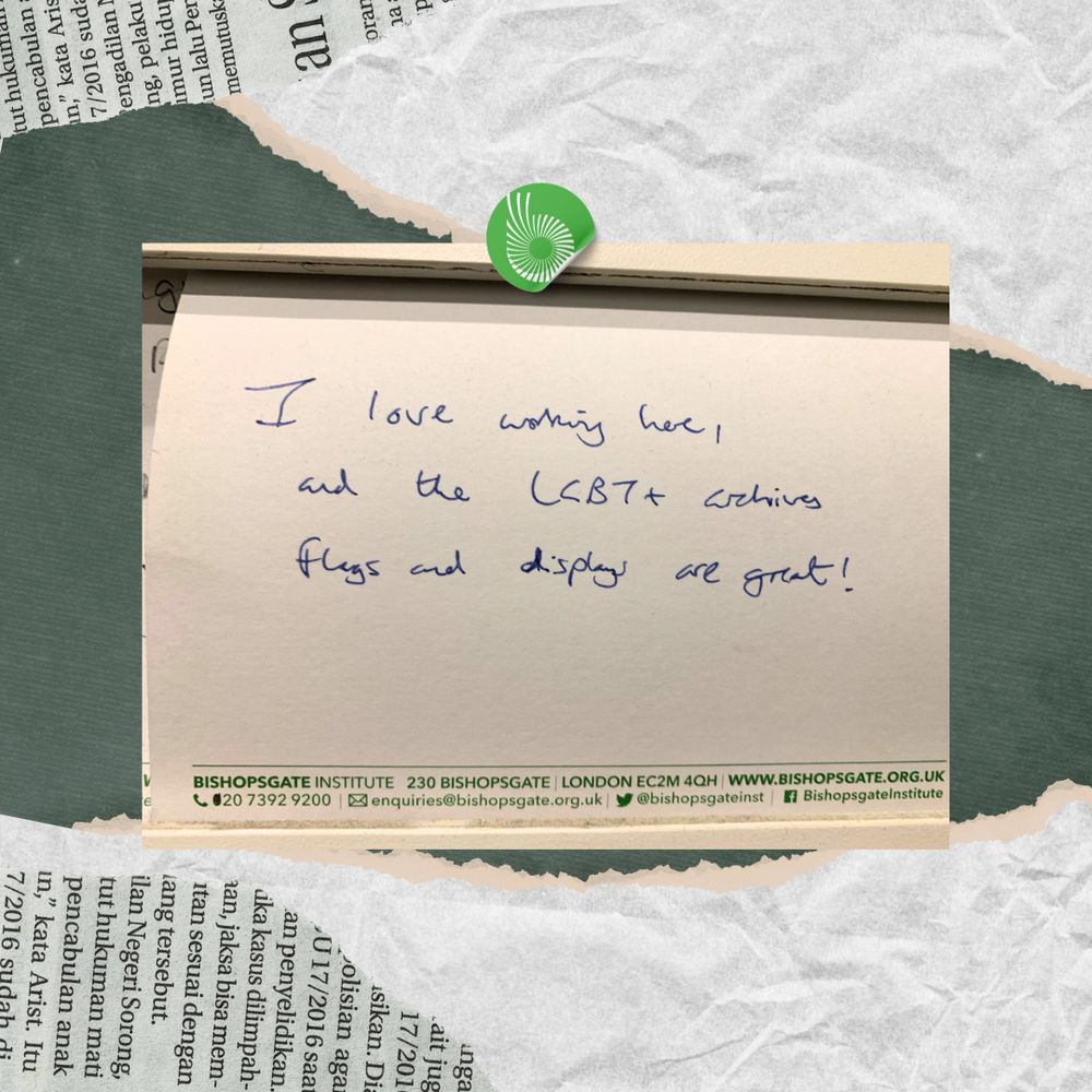The note reads "An Amazingly Beautiful Library, with so many Wonderful Books to Read."