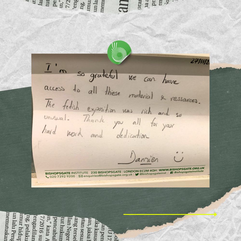 This note expresses gratitude for access to materials and resources at the Institute. 