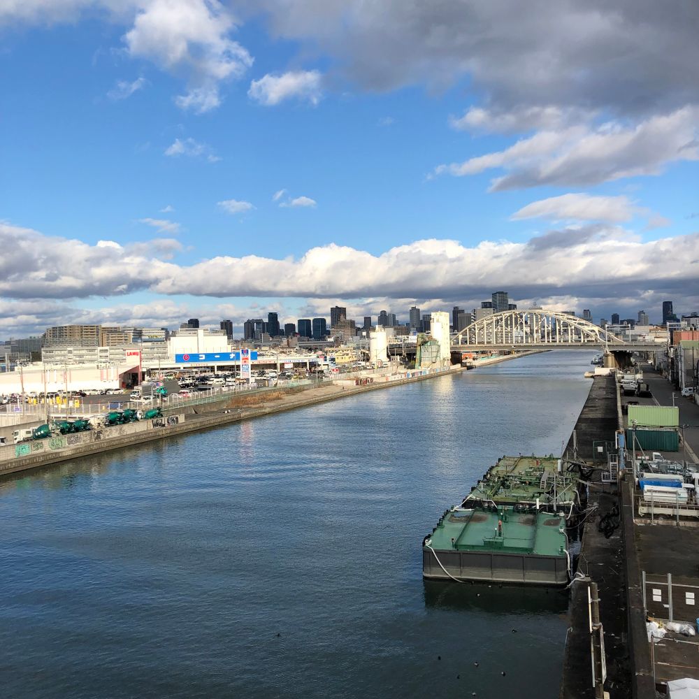 川の写真