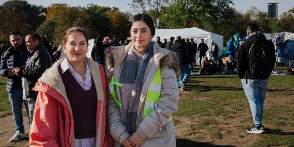 Protest von Êzî­d*in­nen in Berlin: Abschiebung trotz Genozid