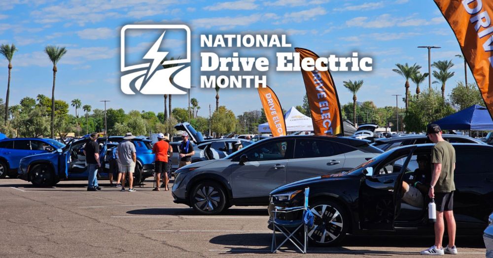 National Drive Electric Month events feature plug-in electric vehicle owners sharing their experience with others interested in driving electric. #NDEW2025
