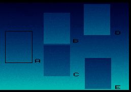 an image to show the changes of the colors with changing hue behind them.
