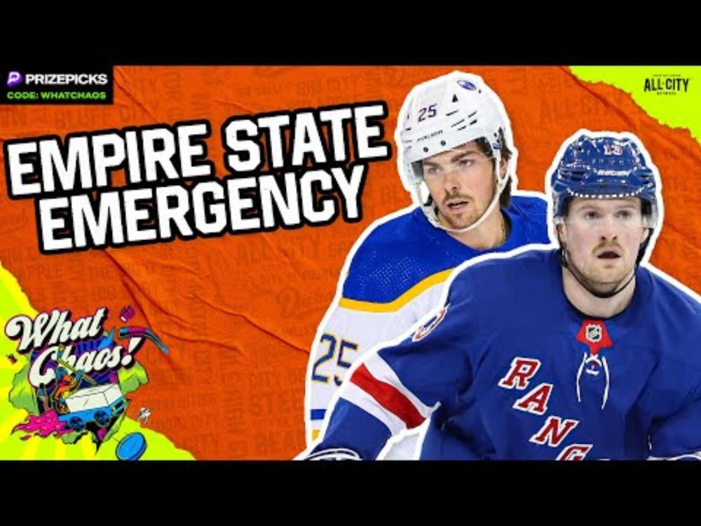 The New York Rangers and Buffalo Sabres are going THROUGH IT