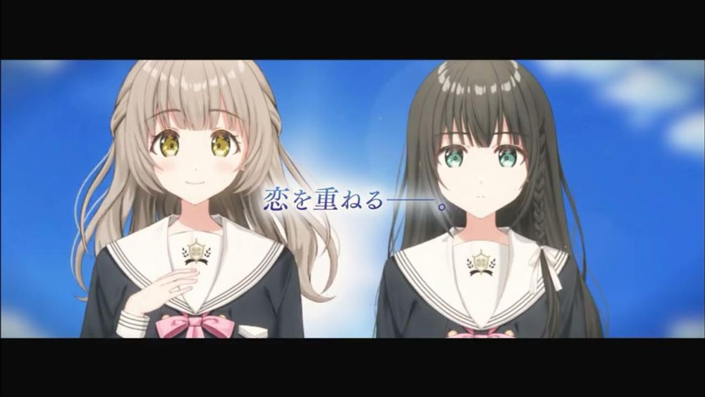 見た瞬間好きになる百合アドベンチャーゲーム「🍀Clover Reset🍀」ティザーPV