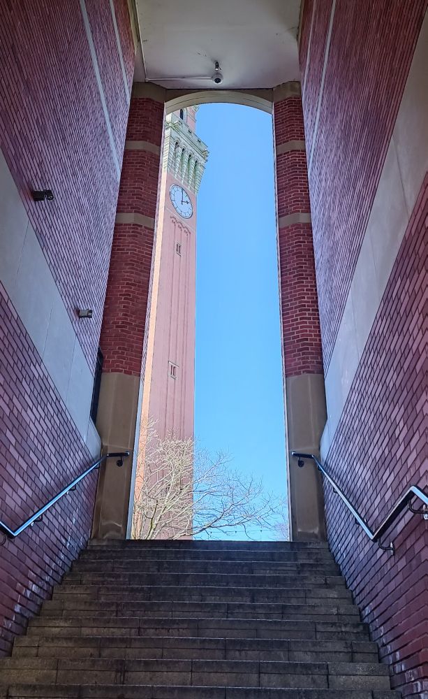 Clock tower at Birmingham University