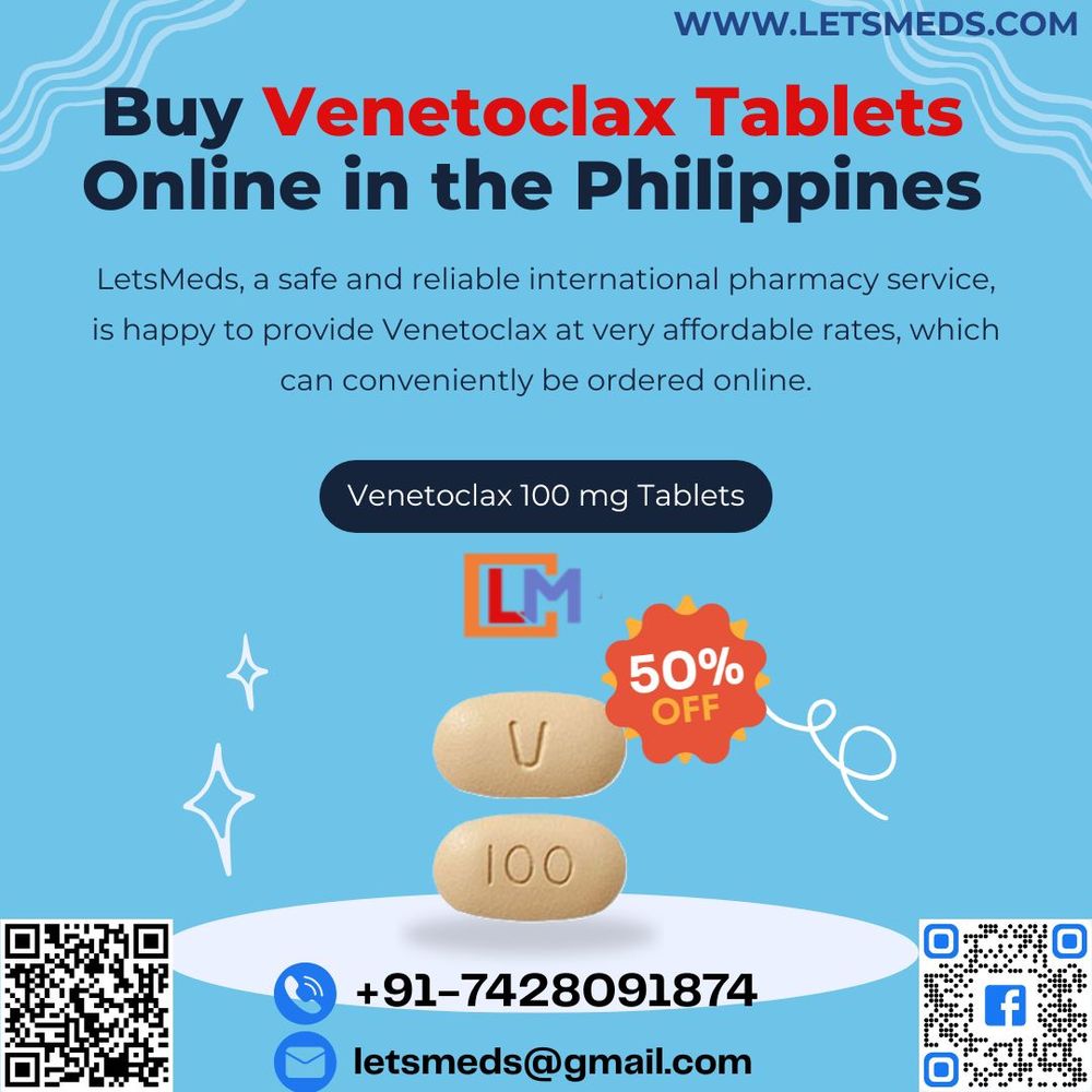 Buy Affordable Venetoclax 100mg Tablets Online in the Philippines
