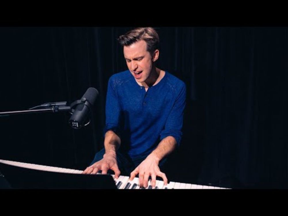 Gavin Creel sings a stunning rendition of Sara Bareilles' "She Used to Be Mine" from Waitress