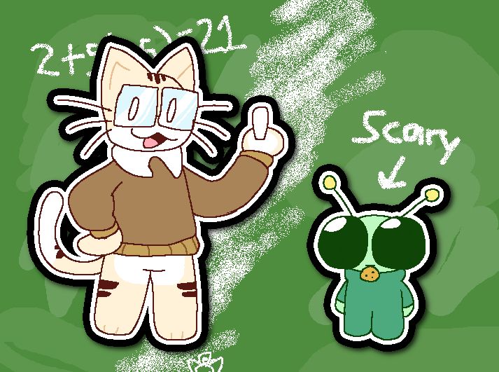 Galvin (on the left) and Goop (on the right)