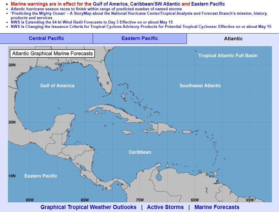 It's the Gulf of America now, hurricane trackers