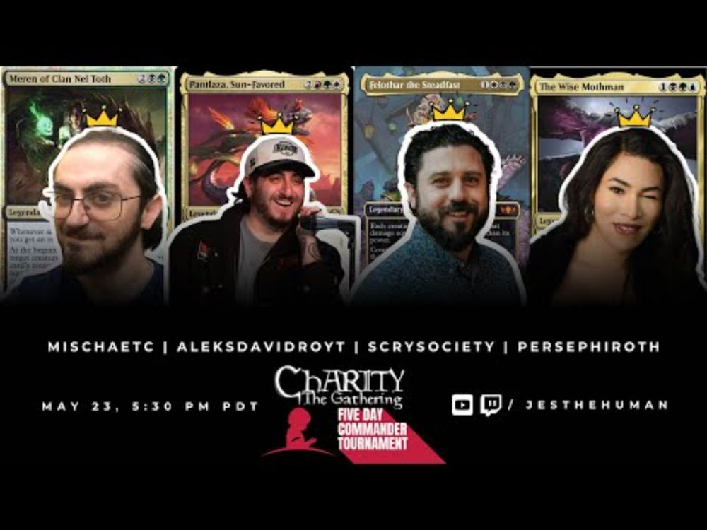 Charity: The Gathering 5-day Commander Tournament: FINALE