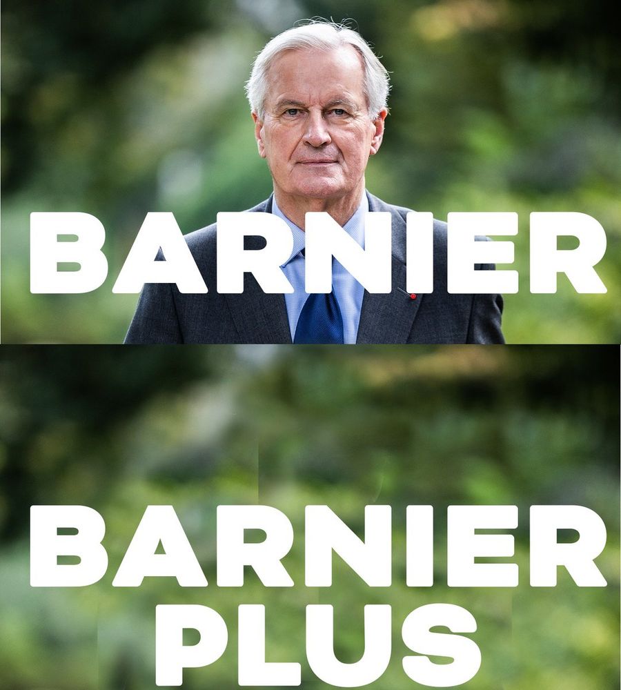 Y a plus Barnier.