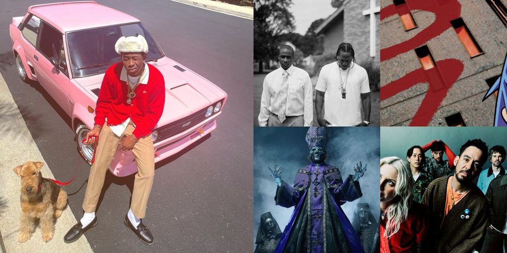 Tyler, The Creator Clipse Ghost Gorillaz Linkin Park