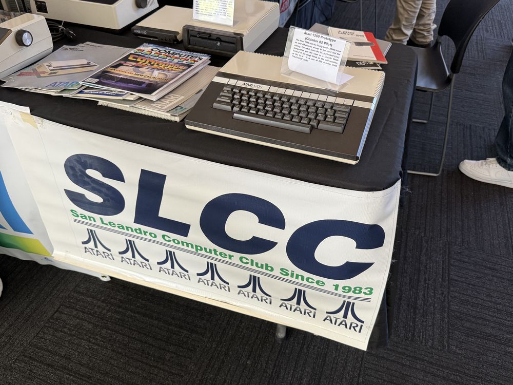 San Leandro Computer Club exhibit