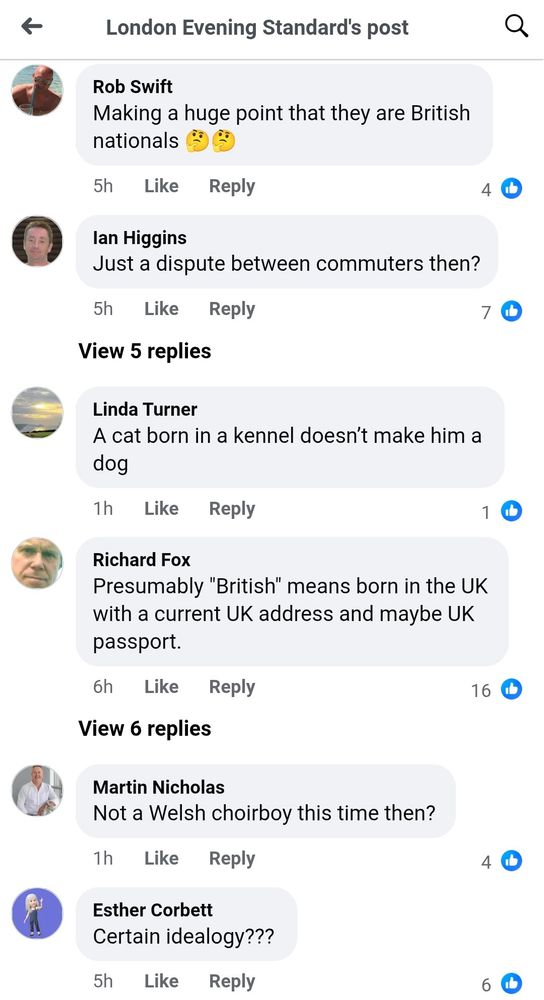 Racist gammon 