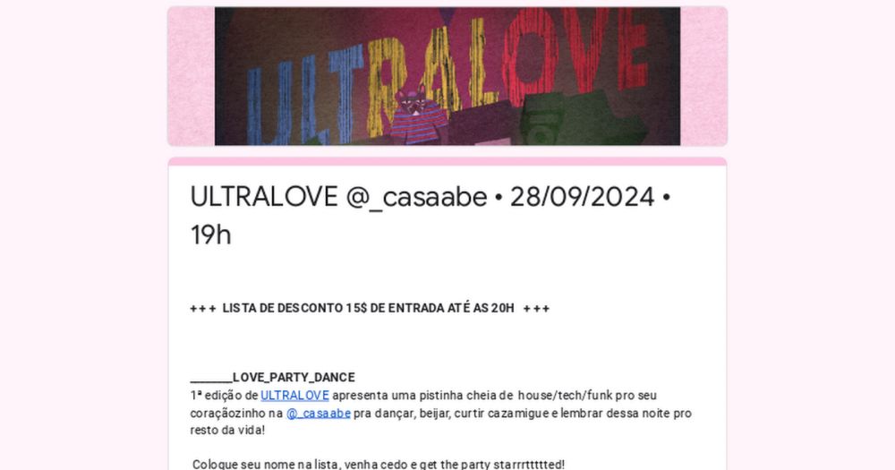 ULTRALOVE @_casaabe • 28/09/2024 • 19h