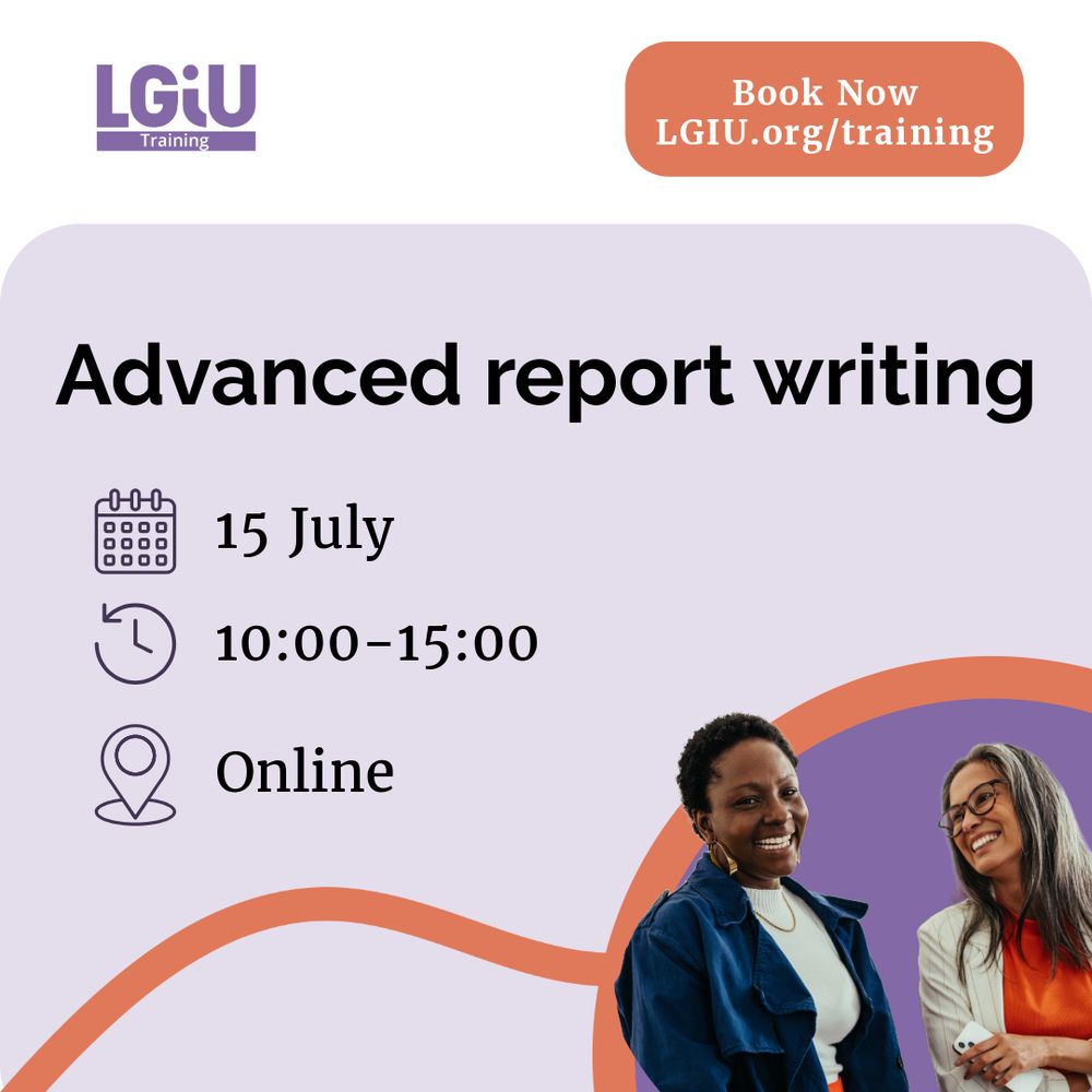 Text advertising Advanced report writing training 10 July, 10:00-15:00, Online