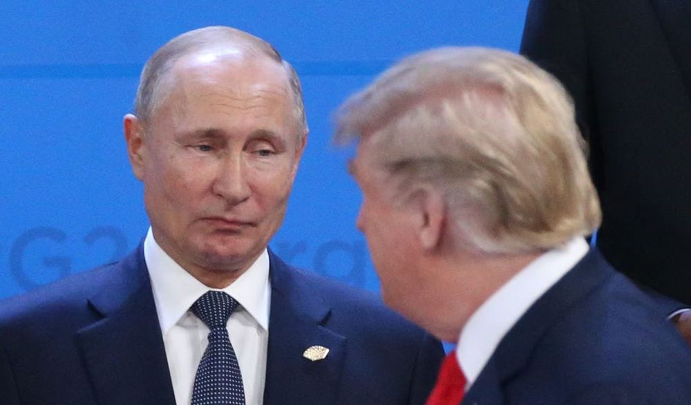 “We’re afraid the Russian will trick him into signing something away," said an associate of the geriatric dupe.