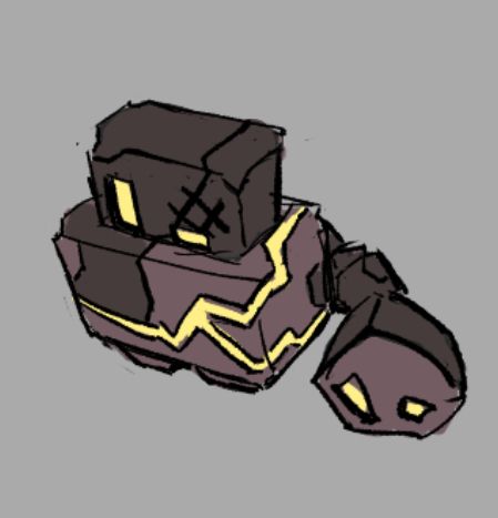 Toastone [Fire/Rock-type]
-Inspired by Bricks, Toasters, and the rubble of Pompeii 