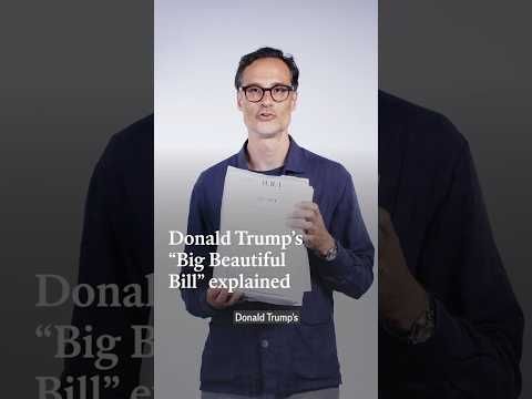 Donald Trump’s “Big Beautiful Bill” explained