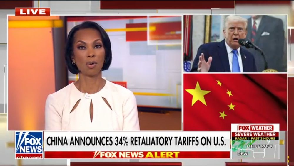 Ein Screenshot von Fox News ohne den Börsen-Ticker, der sonst immer im Bild unten durchläuft.