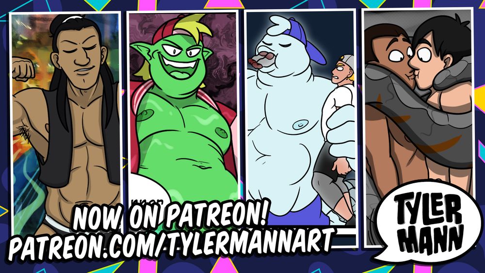 A preview of some gay vore stuff on my Patreon!