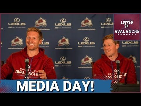 Colorado Avalanche Media Day! Team Shows Confidence and Everyone LOVES Brent Burns.