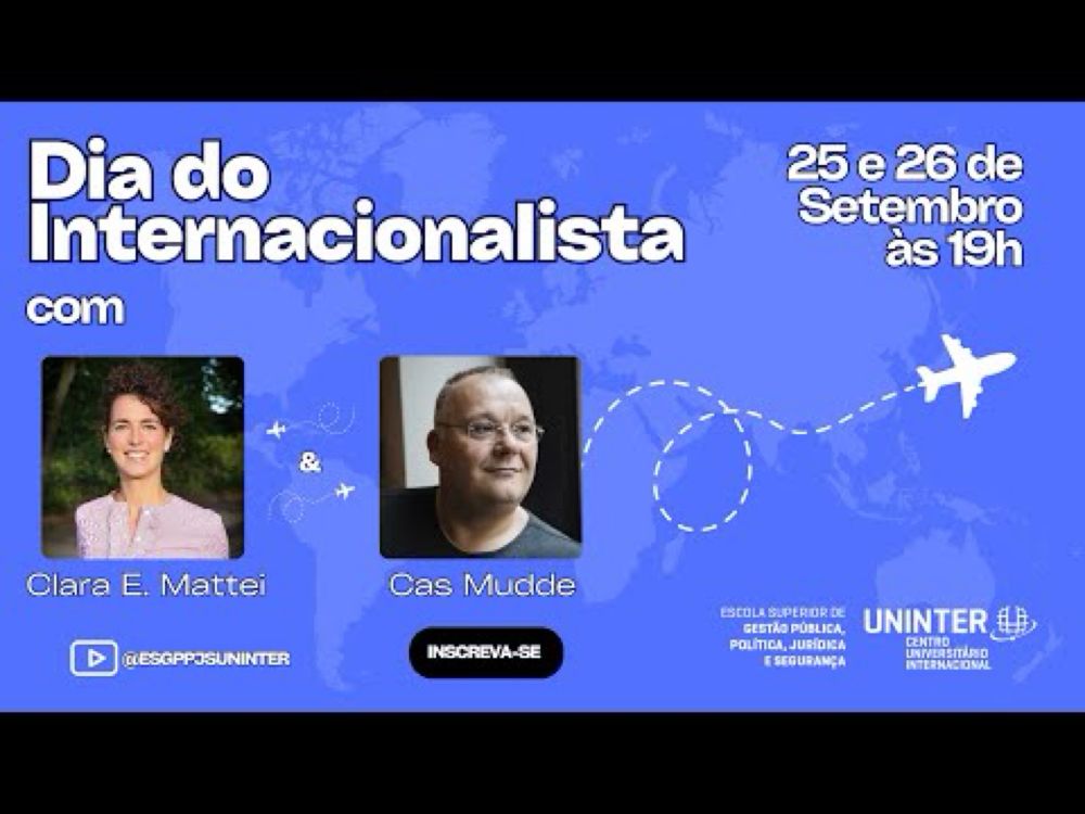 Dia do Internacionalista 2024 - Cas Mudde