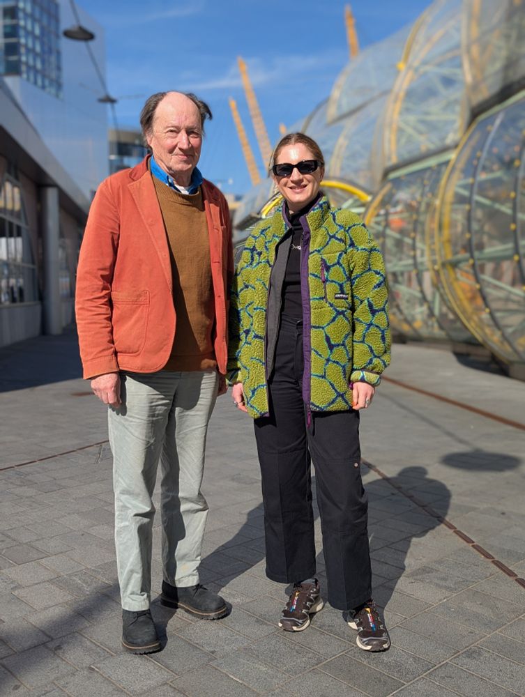 Architect and podcast host posing for a photo