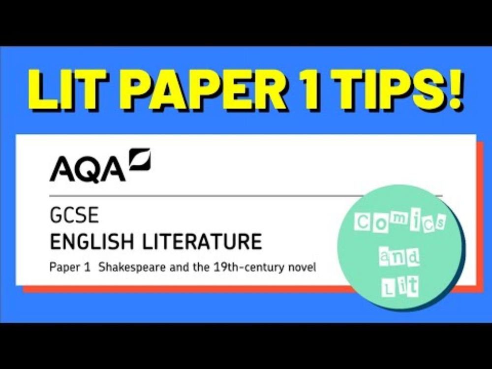 GCSE Literature Exam Guides (AQA) - YouTube