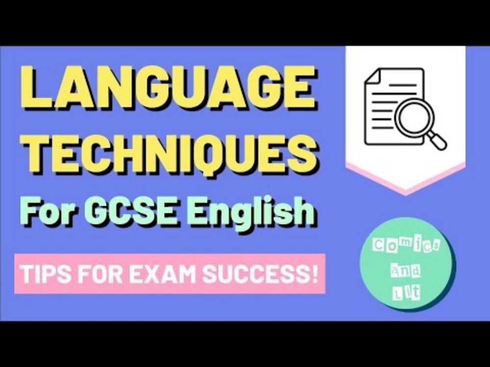 Essential Language Techniques for GCSE English