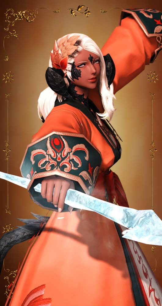 gpose of Sylvie Wildwood as a Mystic from Final Fantasy Tactics
