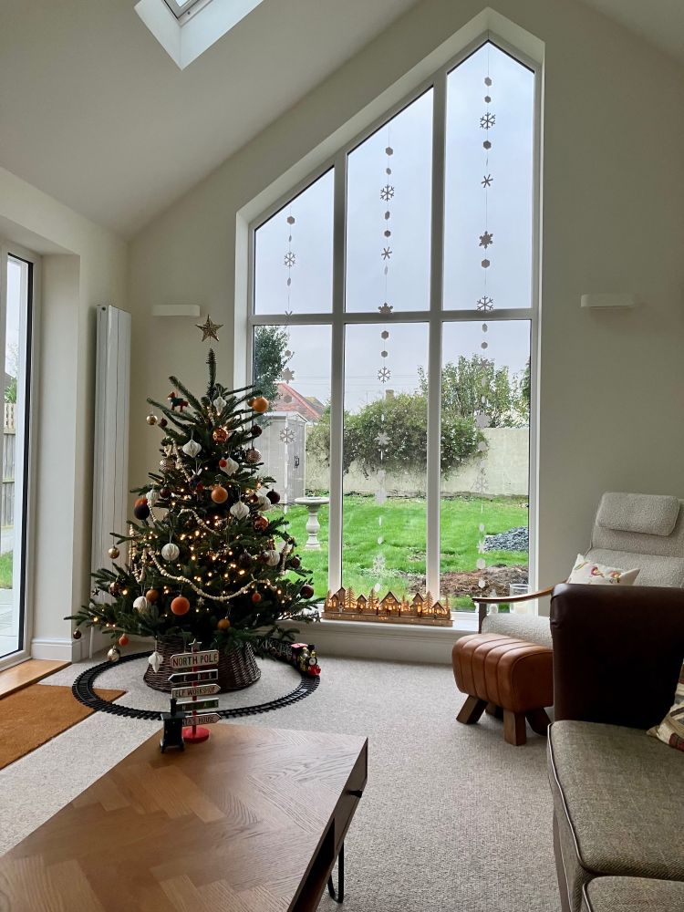 Christmas tree and decorations