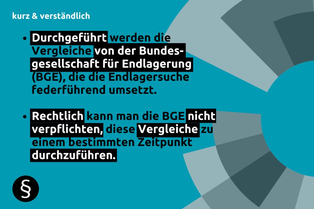Zusammenfassung NBG-Gutachten zum vergleichenden Verfahren