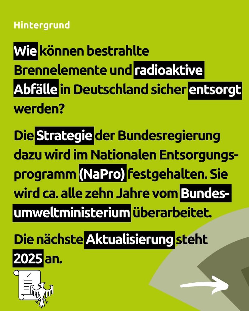 NBG-Stellungnahme zum Nationalen Entsorgungsprogramm (NaPro)