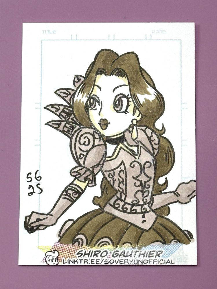 Pauline wearing Scarlet Overkill's Coronation Dress