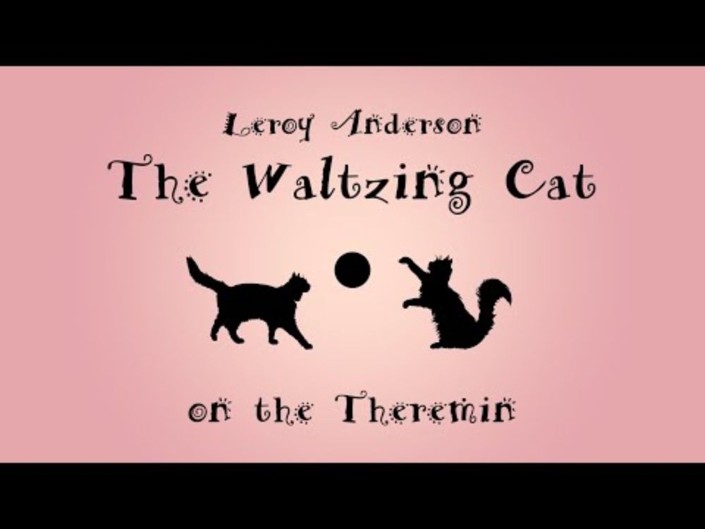 The Waltzing Cat (on the Theremin)   踊る子猫 (テルミン)